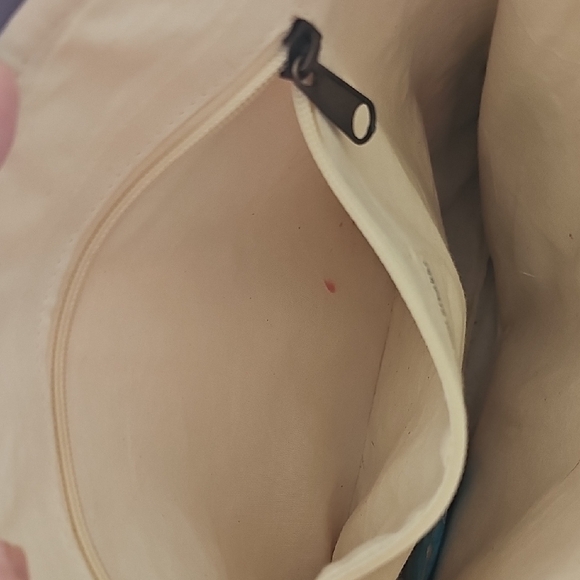 Demdaco "Your Journey" Multicolor Patchwork Crossbody Bag - Picture 9 of 13